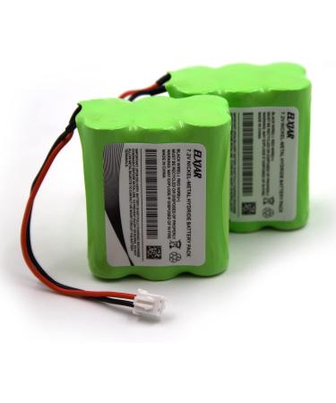 Buy 2-Pack 7.2V Ni-MH Battery - Compatible with 2GIG BATT1X BATT2X GC2 Go Control Panel & Security Systems | Fast International Shipping - Buy Online on GoSupps.com