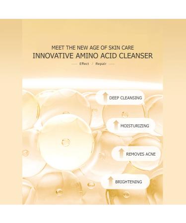 Amino Acid Pure Milk Facial Cleanser - Hydrating Soft Foam for Delicate Skin | 120g International Shipping - Buy Online on GoSupps.com