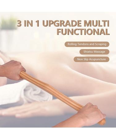 Cyrank Wood Therapy Massage Tools | GUA SHA Tools for Cellulite & Muscle Pain Relief - Buy Online on GoSupps.com