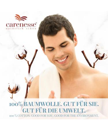 Carenesse 6-Pack Gray Shaved Towels 22x70 cm | Premium 100% Cotton Eco-Friendly Shaver Towels for Studios | Hygienic & Suction-Strong Quality - Buy Online on GoSupps.com