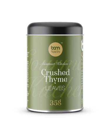 BAM Thyme Spice Dried Herb Leaves Coarsely Crushed Seasoning, 35g