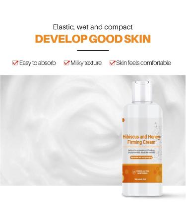 Hibiscus and Honey Firming Cream Skin Tightening Lotion for Face & Body Double Chin Reducer Neck Firming Cream with Collagen Firming & Lifting Reduces Wrinkles and Fine Lines - Buy Online on GoSupps.com
