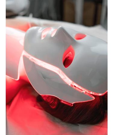 Deciniee LED Face Mask: LED Face Light Therapy Mask - Facial Masks for Anti-Aging Skin Rejuvenation Tightening Mask - 7 Color - Buy Online on GoSupps.com