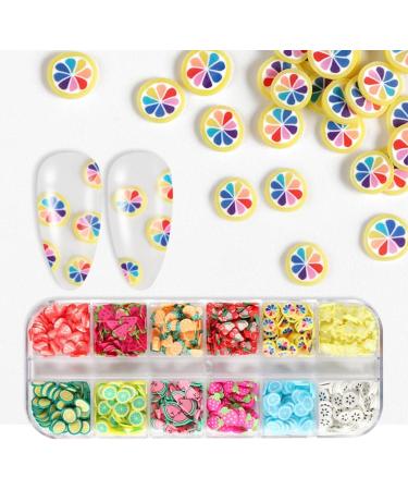 MISHITI Fruit Soft Polymer Clay Slices - UV Epoxy Resin Mold Filler & Nail Art Decoration | International Shipping - Buy Online on GoSupps.com