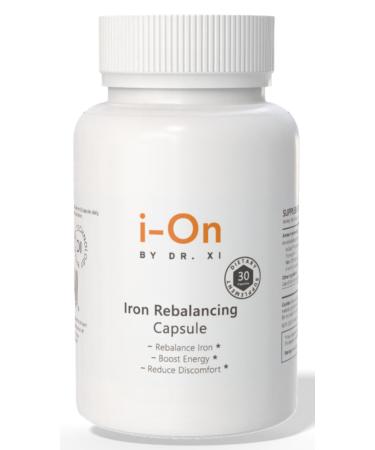 Iron Rebalancing Capsules with ReDaxin Theracurmin Camu Camu & Vitamin C Daily Wellness & Nutritional Support 30 Capsules