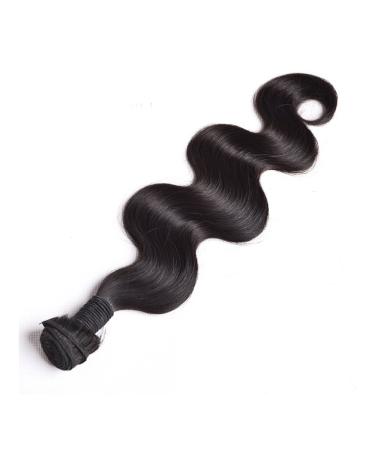 Mila Wavy Brazilian Virgin Hair Extensions & 360 Lace Frontal - Body Wave Remy Weave (18 + 16) - Buy Online on GoSupps.com