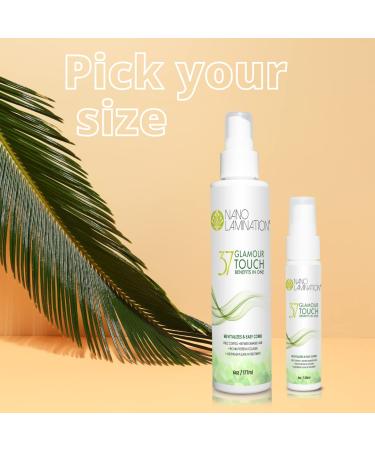 Glamour Touch 37 Benefits in One - 6 oz Hair Detangler Spray for Women - Moisture Hair Spray - Silky Smooth Spray - Leave In Conditioner for Natural Hair - Suitable for All Hair Types - Buy Online on GoSupps.com