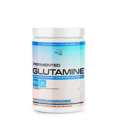 Believe Supplements Glutamine - Supports Muscle Recovery Immune System and Gut Health - Unflavored - 100 servings