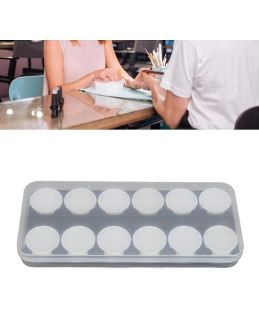 Innovative 24 Grid Nail Art Palette Precise Color Mixing Versatile Tool Portable and Convenient Quality Materials for Manicure and Drawing - Buy Online on GoSupps.com