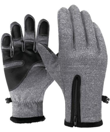 Womens Snow Overalls Snowboarding Gloves - Warm, Windproof & Waterproof Winter Sports Gloves - Grey (Size 5 Small) - Buy Online on GoSupps.com