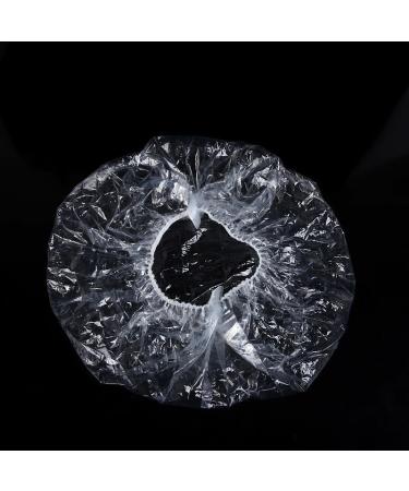 Disposable Shower Caps Plastic caps for hair Multi-Purpose Thickening Elastic Bath Cap Plastic Waterproof Clear Women Spa Men Hair Caps Home Use Hotel and Salon (100 PCS) - Buy Online on GoSupps.com