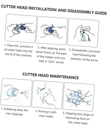 Beatifufu 1 Set Barber Accessories Hair Kit Cordless Clippers Lip Gloss Kits Clipper Scissors Barber Tools Trimmer Barber Scissors Electric Clipper - Buy Online on GoSupps.com