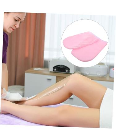 Moufles de Paraffine Hydratantes Mains Taille Unique en Tissu Respirant pour Soin Spa Beaut Domicile Rose Bord Blanc 25x15 Cm - Buy Online on GoSupps.com