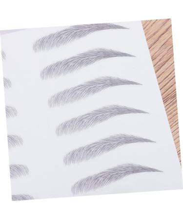 Housoutil 2pcs 3d Eyebrow Stickers Eye Brow Shaping Kit Brow Shaper Makeup Eyebrow Transfer Makeup Tools Hair - Buy Online on GoSupps.com