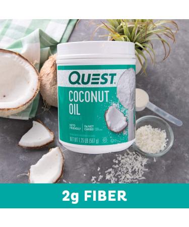 Quest Nutrition Coconut Oil Powder 1.25 lbs - Premium MCT Fuel for Health & Cooking - Buy Online on GoSupps.com