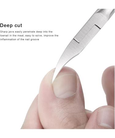 PSGS 1pc Beauty Sharp Curved Paronychia Remover Nail Scissors Manicure Toes Dead Skin Pliers Trimming Nail Clipper Nipper (Color : Black) Black blue - Buy Online on GoSupps.com