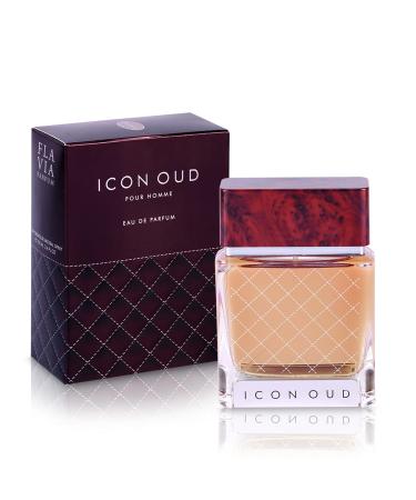 Icon Oud by Flavia for Men - 3.4 oz EDP Spray - Buy Online on GoSupps.com