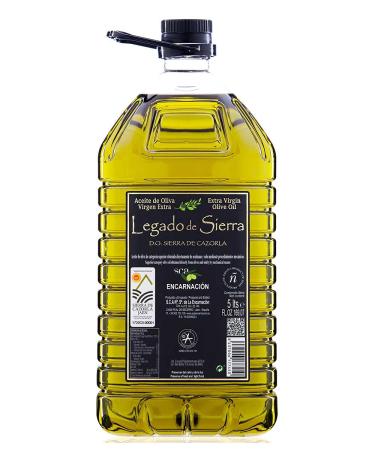Legado de Sierra - Picual Extra Virgin Olive Oil - Denomination of Origin Sierra de Cazorla - Carafe 5L