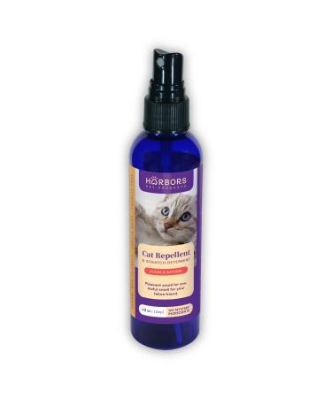 Harbors Cat Repellent and Trainer - Cat Repellent Spray Indoor - 4 oz | Cat Training Spray | Cat Repellent for Furniture | Cat Repellent for Plant | 100% Satisfied or Return for Full Refund