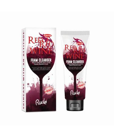 Rude - Red Red Wine Foam Cleanser