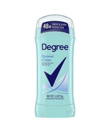 Degree Original 48-Hour Sweat & Odor Protection Shower Clean Antiperspirant for Women 2.6 oz (Pack of 6) - Buy Online on GoSupps.com