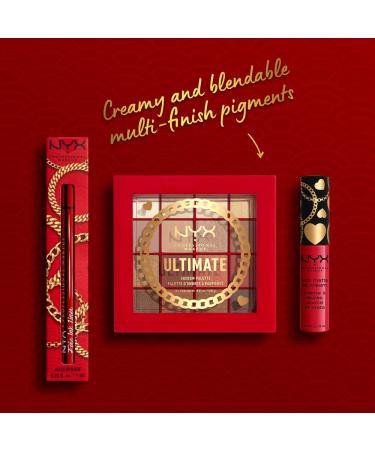 NYX Ultimate Shadow Palette - Warm Neutrals | Gift Pack from PROFESSIONAL MAKEUP - Buy Online on GoSupps.com