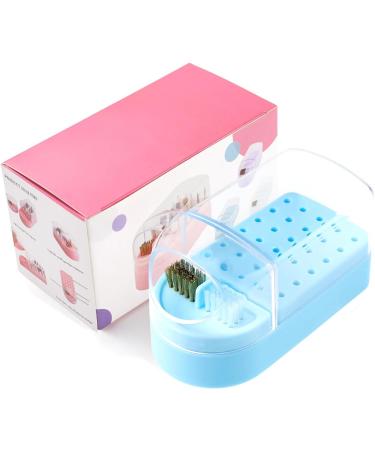 2 in 1 Nail Drill Bits Holder Nail Drill Bits Cleaning Brush Case 30 Holes Nail Art Drill Bits Stand Display Storage Box Nail Drill Bit Organizer Foot Care Home Use - Buy Online on GoSupps.com