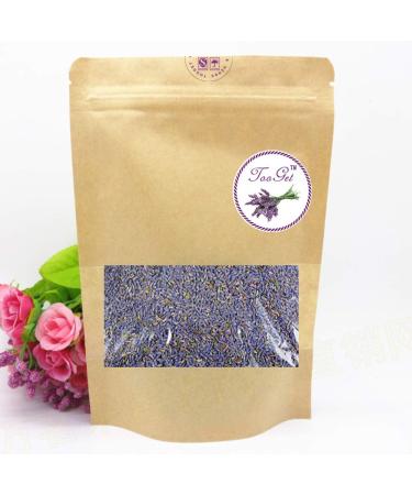 TooGet French Lavender Buds Top Grade Dried Lavender Flower 100% Pure and Natural Lavender Fresh Fragrance Large Resealable Bag - 4 OZ
