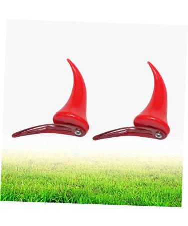 minkissy 4 Pairs Halloween Horns Clips Horns Clips Halloween Devil Headdress Halloween Headdress Clip Hair Clips Kids Hair Accessories Hairpins Headgear Clip Demon Child - Buy Online on GoSupps.com