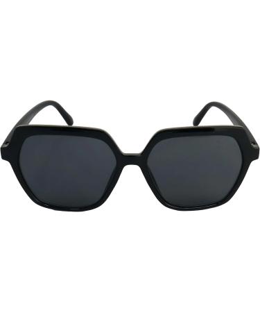 Stylish Retro Mini Glasses - Prescription Sunglasses with Thick Plastic Frame | Free Case | Women's Reading Sun Glasses 0.0 Diopters - Buy Online on GoSupps.com