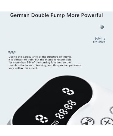 Electric Rehabilitation Robot Gloves Hand Rehabilitation Device Functional Hand Splint for Stroke Hemiplegia Hand Function Recovery Finger Trainer Left hand - Buy Online on GoSupps.com