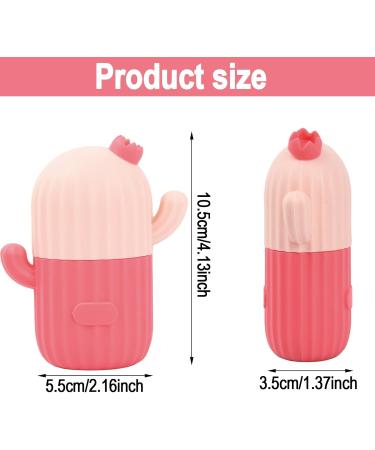 Facial Ice Roller Ice Face Roller Silicone Ice Roller Face Eyes Ice Pore Shrink Moulds Effectively Removes Swelling Reduces Pores Pink - Buy Online on GoSupps.com