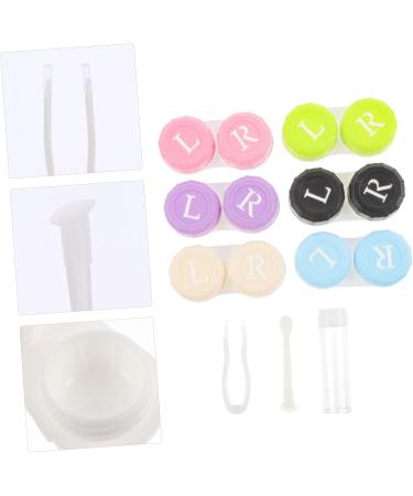 Lalafina Contact Lens Container - 2 Box Storage Holder & Applicator for Travel - Invisible Plastic Case for Contact Lenses - Buy Online on GoSupps.com
