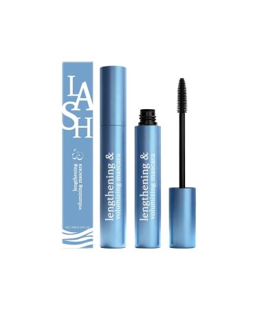 NTHFECG Waterresistant mascara black mascara volume and length small brush clumpfree dirtrepellent and waterresistant easy to remove 2 items