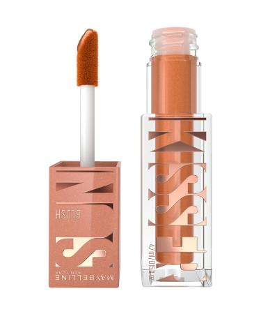 Maybelline New York Sunkisser Blush liquid blush for sun -kissed glow with light -reflecting pearls and pigments delicate melting formula with vitamin E 12 summer in the city 4.7 ml 12 Summer in the city 4.7 ml (1 Pack)