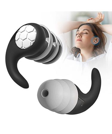 Ear Plugs for Sleeping Noise Cancelling  Soft Silicone Reusable Earplugs for Noise Reduction Earplug Sound Blocking for Sleep Snoring Study Concerts (1Pair)