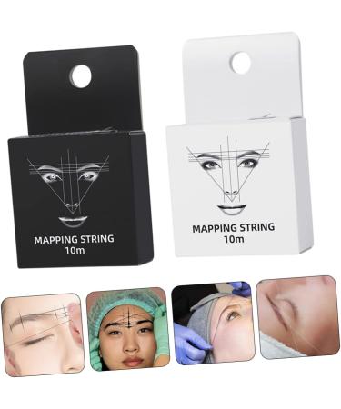 NOLITOY 2pcs Ink Eyebrow Makeup Tool Eyebrow Makeup Accessory Draw a Line Embroidery Thread - Buy Online on GoSupps.com