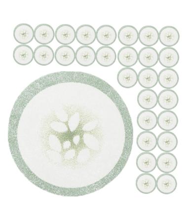 200pcs Cucumber Eye Mask Women Eye Care Pads Eye Pads Eye Covers for Facials Cucumber Eye Patches Eye Skincare Pads Eye Care Patches Non-woven Eye Patches Women Eye Patches