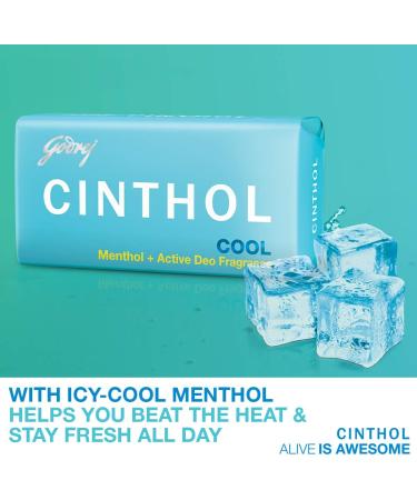 Cinthol Cool Soap 100gm - Buy Online on GoSupps.com