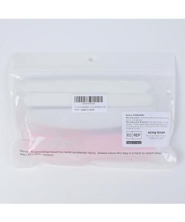 FANDAMEI Nail Files Set with Cuticle Remover and Manicure Tools - 12 Pcs Buffer Blocks for Natural Nails Pink - Buy Online on GoSupps.com