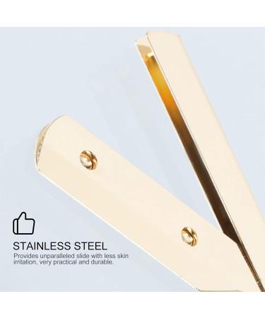 Fomiyes 2 STK Men's Razor Blades & Beard Trimmer - Stainless Steel Hair Cutting Tool for Precision Shaving - Buy Online on GoSupps.com