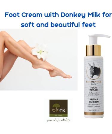 Olivia Natural Beauty! Donkey Milk Foot Cream 100 ml 1 Unit - Buy Online on GoSupps.com