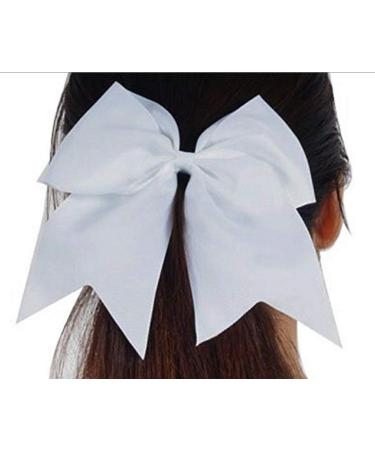 Kenz Laurenz Green Cheer Bows for Girls and Women - Cheerleading Softball Team Bow with Ponytail Holder | Strong Hair Ties Bands for Uniforms - Buy Online on GoSupps.com