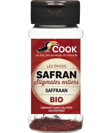 Cook Saffron Stigma Whole Organic, 1g