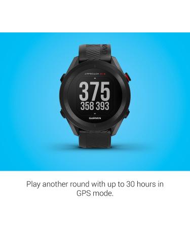 Garmin Approach S12 GPS Golf Watch (Black) - 42k+ Preloaded Courses | Easy-to-Use | 010-02472-00 - Buy Online on GoSupps.com