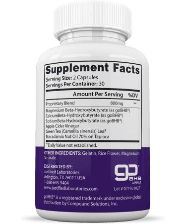 Trim Life Labs Keto Pills 3-Pack with Apple Cider Vinegar & goBHB Exogenous Ketones - Ketosis Support for Men & Women - 180 Capsules - Buy Online on GoSupps.com