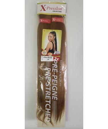X PRESSION 2X 46'' PRE STRETCHED ULTRA BRAID COLOUR 27