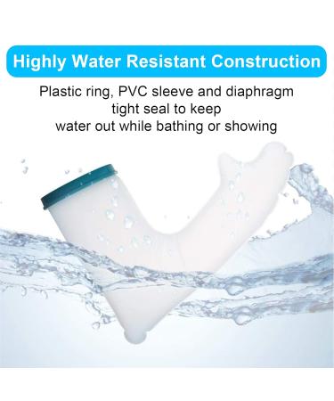 Nofaner Waterproof Arm Cover for Shower - Adult Arm Cast Protector (60cm) - Buy Online on GoSupps.com