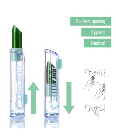 Belweder Revitalizing Lip Balm with Phytosterols - Protective Moisturizing Calming - Green Kam l on Balm (2 x 3.5g) - International Shipping Available - Buy Online on GoSupps.com