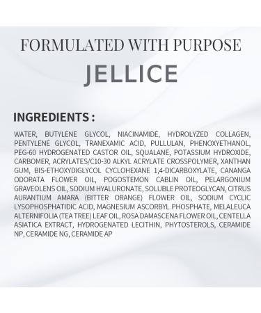 JELLICE Collagen Tripeptide Face Serum Anti-Aging & Firming Formula with Niacinamide Hyaluronic Acid & Centella Deep Hydration & Smoother-Looking Skin Japanese Beauty 1.01 fl oz - Buy Online on GoSupps.com